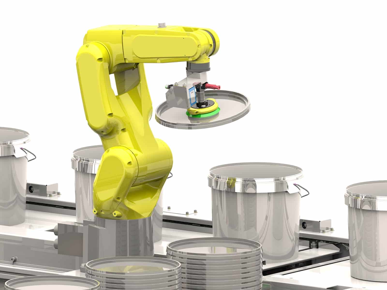 Verdeckler und Gebindeeinsatz